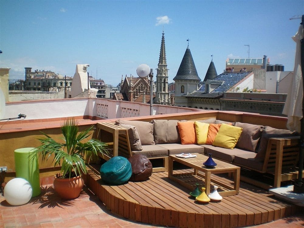 דירות ברצלונה Easy Sleep Gaudi Terrace מראה חיצוני תמונה